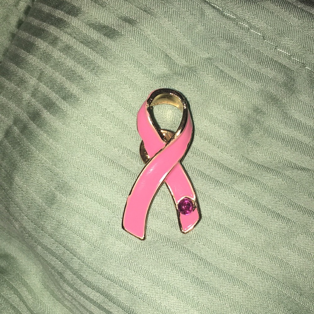 Pink Breast Cancer Awareness Pin